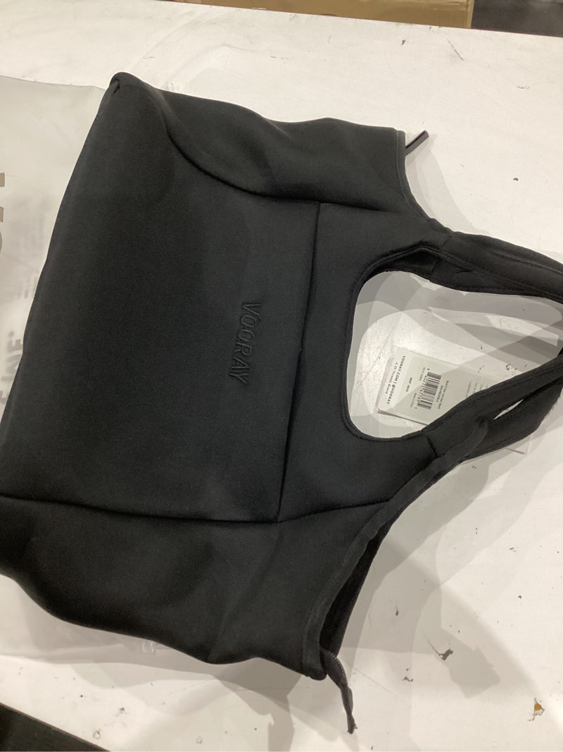 Condition photo showing Good Condition for vooray work it tote bag for women, stylish work bag ideal for office, travel and daily use black