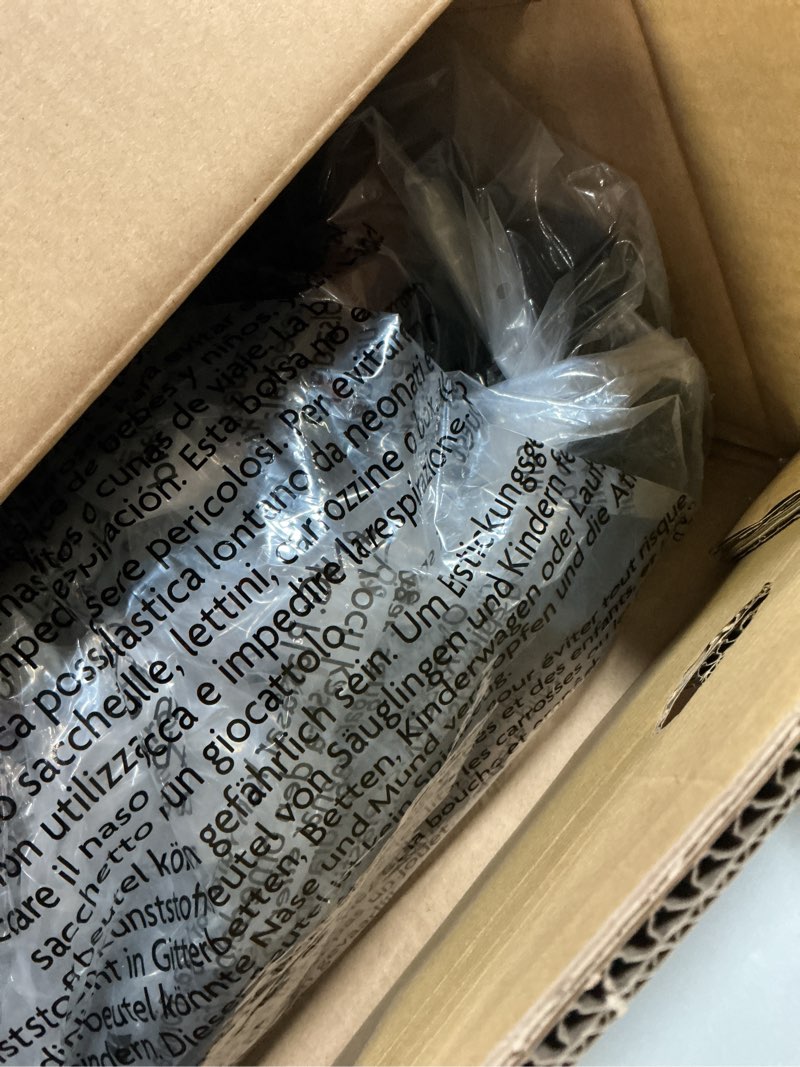 Condition photo showing New/Like New for uppababy minu v3 travel stroller | lightweight + compact design | one-hand fold + unfold | from birth + overhead compatible | jake (charcoal/carbon frame/black leather)