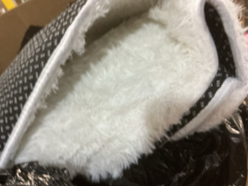 Condition photo showing Good Condition for ophanie area rugs 9x12 living room, large white bedroom carpet, big shag indoor thick soft nursery rug, fluffy carpets for boy and girls room dorm home decor aesthetic 4- white rectangular 9' x 12' (rectangular)