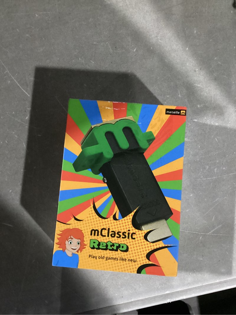 Condition photo showing New/Like New for Marseille mClassic Retro Edition - Restores TVs Game Mode Image Quality, Lag Free, for Retro Game Consoles with 4:3 Aspect Ratio like Nintendo GameCube, Wii, PS1, PS2, and more - Supports 1440p/60hz
