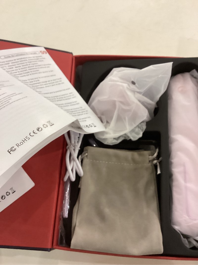 Go Brush Pro Hair Straightener – Cordless Comb with Negative Ion, 4000mAh Fast Heating & Portable Tr