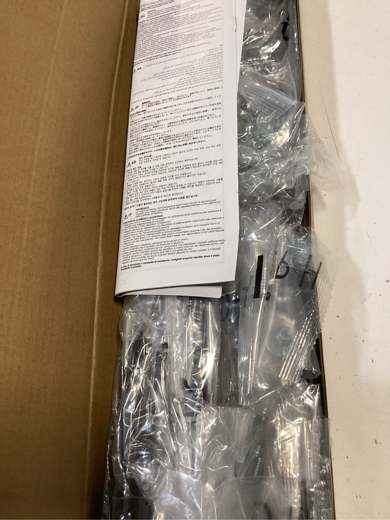 Condition photo showing New/Like New for montek soundbar mount up to 22 lbs fits sonos arc/arc ultra/beam/ray/playbar, bose soundbar 500/700, samsung & sony & lg & jbl, adjustable soundbar mount under tv, black