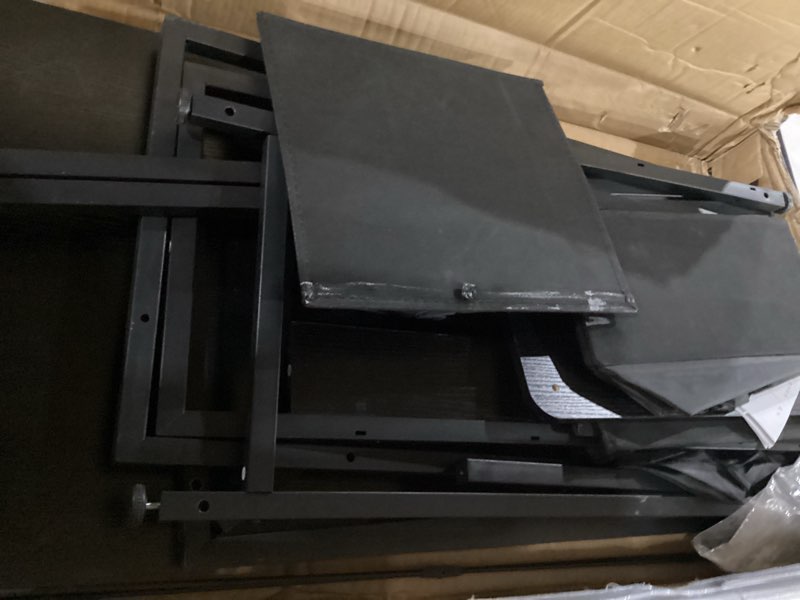 Condition photo showing Good Condition for aodk l shaped gaming desk with 4 drawers, 53" reversible home office desks with power outlets, l shaped computer desk with usb charging port and host stand, corner desk, easy to assemble, black