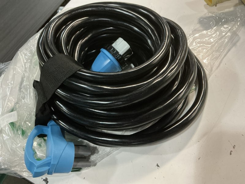 Condition photo showing Good Condition for recpro rv extension cord 30 amp with locking plug 15-30-50' lengths shore power