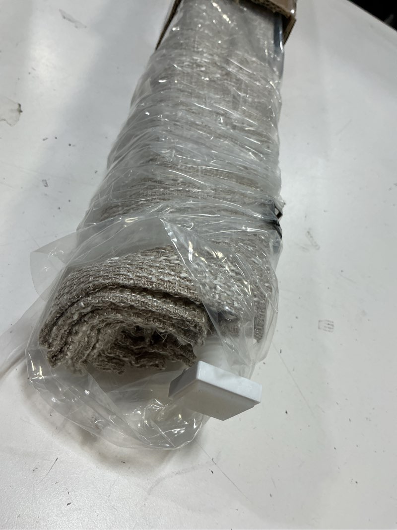 Condition photo showing Good Condition for No Tools No Drill Cordless Roman Shades for Indoor Windows 100% Blackout, for Window Size 20" W × 64" H Beige Beige 20" W × 64" H