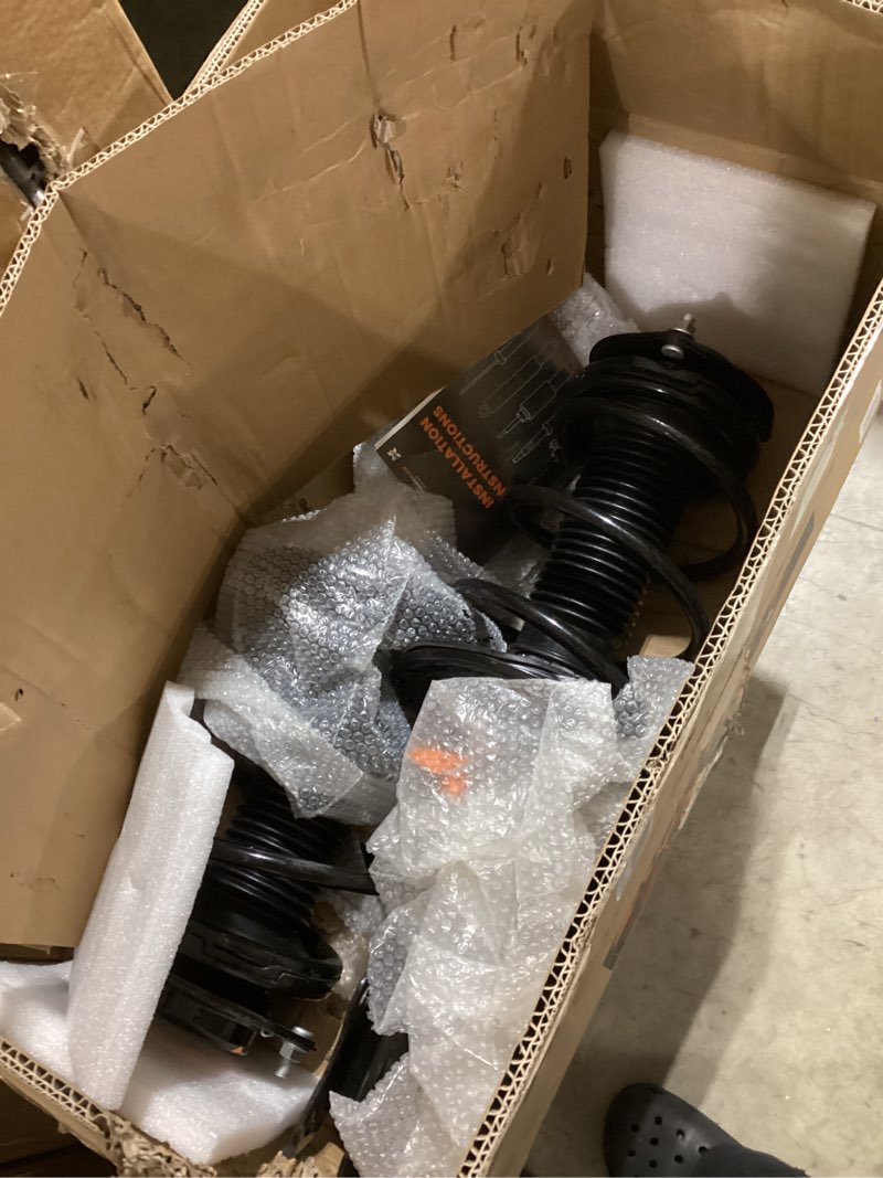 Condition photo showing Good Condition for maxpeedingrods 1333375l 1333375r front strut for toyota camry 2012-2017 se xse 2.5l, 2pc shock absorber strut w/coil spring assembly