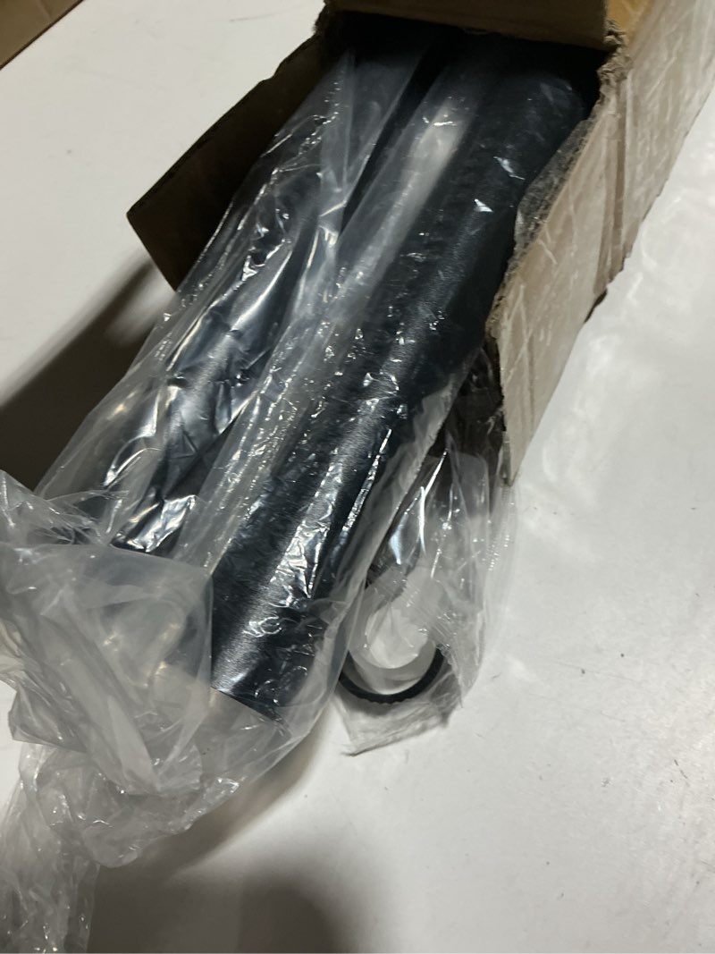 Condition photo showing Good Condition for tension curtain rods no drilling, extra long tension rod 41-139 inch, heavy duty shower curtain rod for outdoor patio bathroom windows room divider, adjustable, anti-slip, no rust, black black 41-139inch