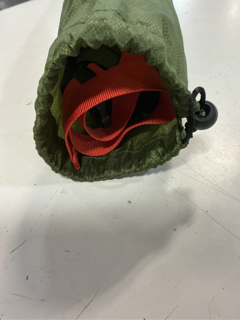 Condition photo showing Good Condition for ontyzz stadium seats with back support inflatable portable folding comfort seat waterproof cushion with backrest for sports events stadium and camping green