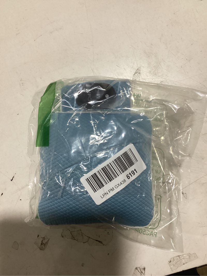 Condition photo showing As Is for baby vibrating sleep soother, baby sleep aid, newborn soothers for help sleeping, 3 adjustable vibration modes, 90 min timer, newborn vibrations mattress pad for home & travel, use for crib & stroller blue small