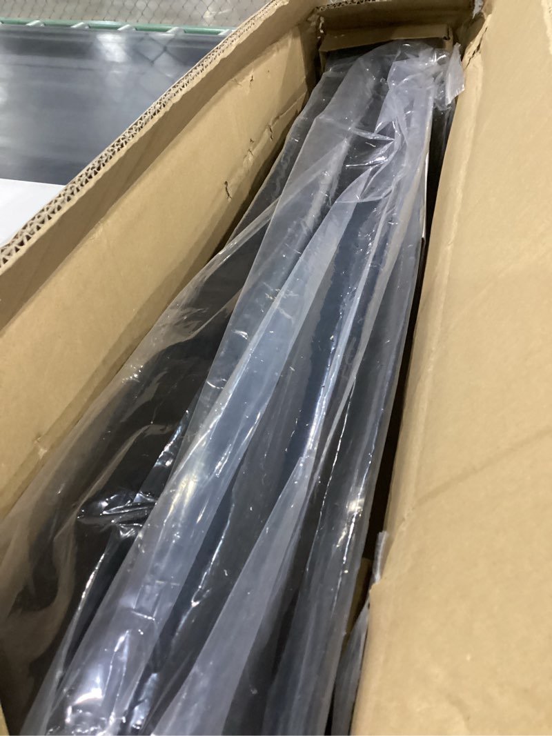 Condition photo showing New/Like New for Muzata 4Pack Black Cable Railing Post 42 Inch 42"x2"x2" Level Drilled Surface Mount T304 Stainless Steel Cable Railing System Kit Indoor Outdoor with Paper User Guide PS01 BH4L 42" 4 Level posts