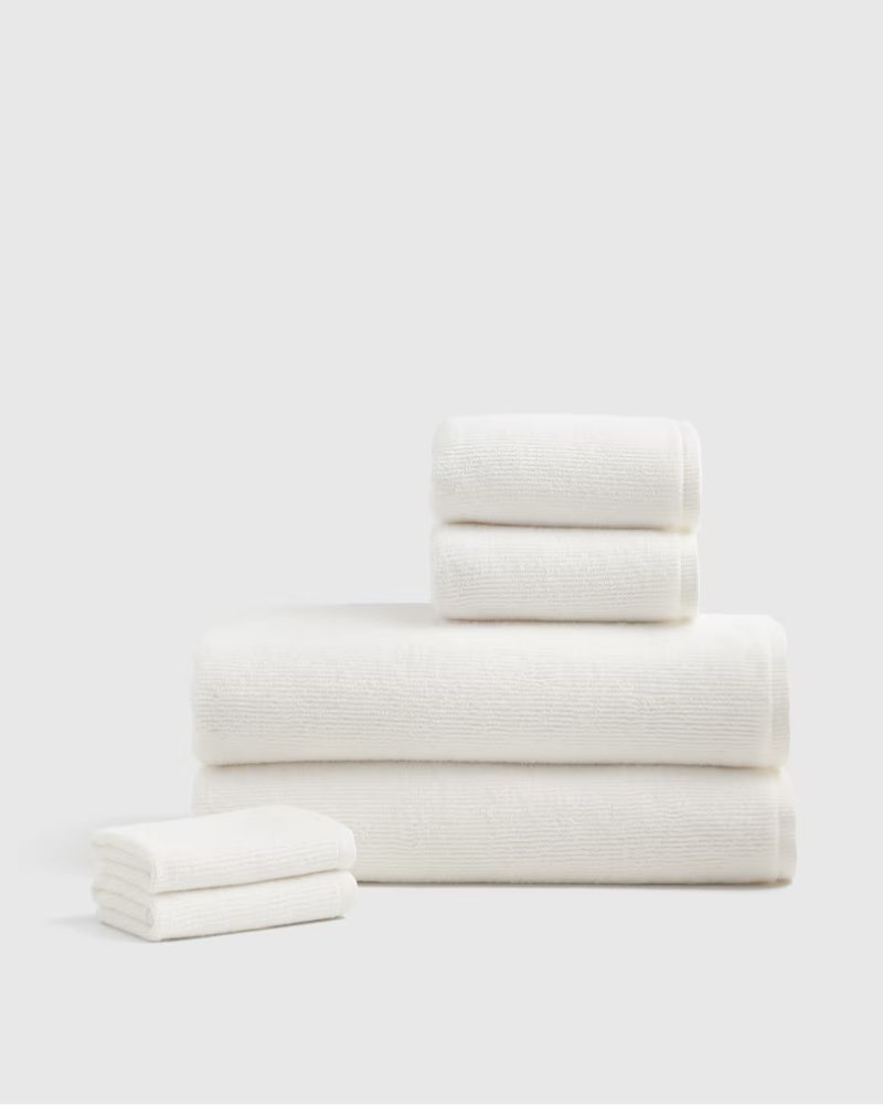 turkish ribbed quick dry bath sheet bundle