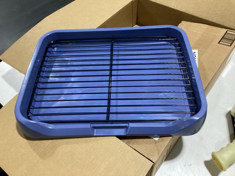 Condition photo showing Good Condition for dog trainin pad with removable pan. dog toilet