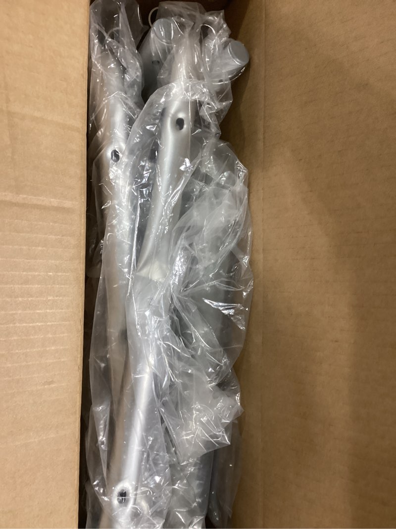 Condition photo showing Good Condition for Medline Shower Chair with Backrest and Padded Armrests - 350 lb. capacity, Bath Bench, Seat, Stool for Independent Adult, Seniors, Elderly & Disabled Patients Grey