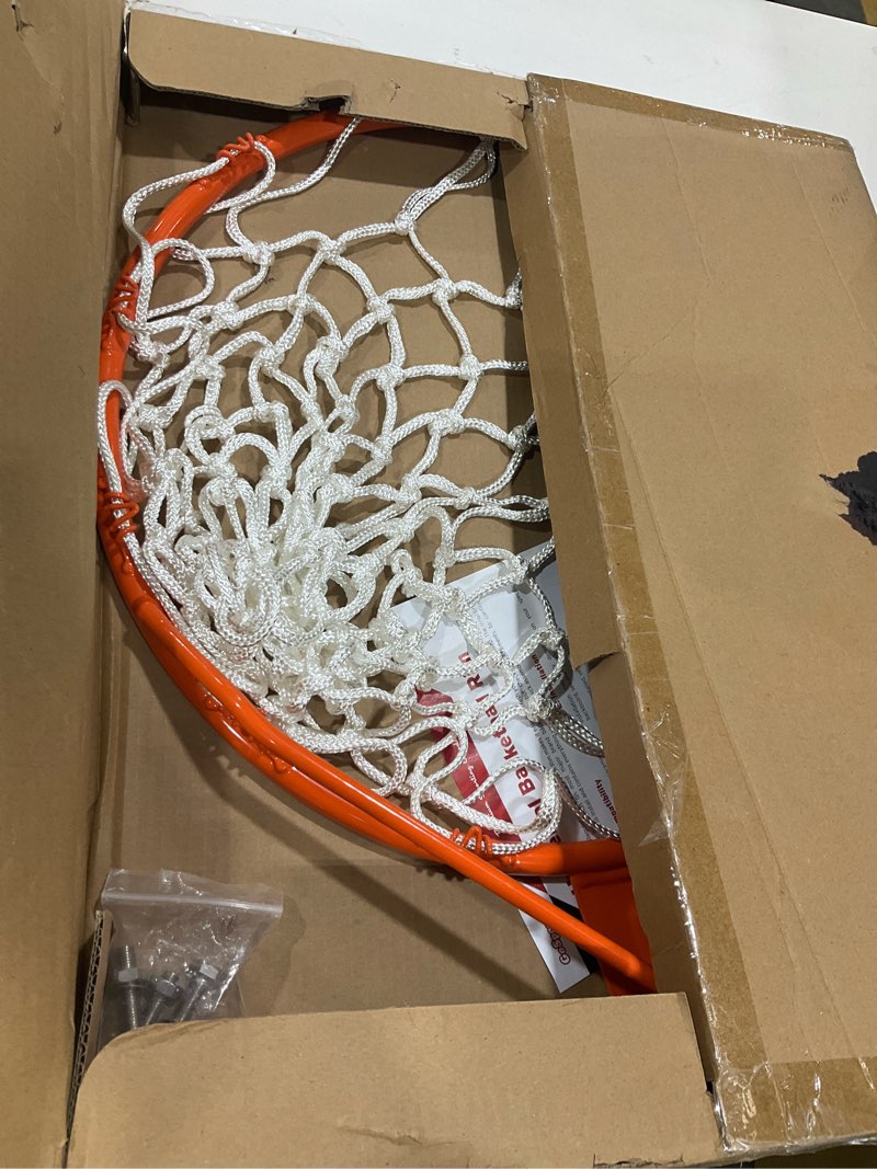 Condition photo showing Good Condition for GoSports Regulation 18" Steel Basketball Rim - Choose from Fixed or Breakaway - Use for Replacement or Garage Mount