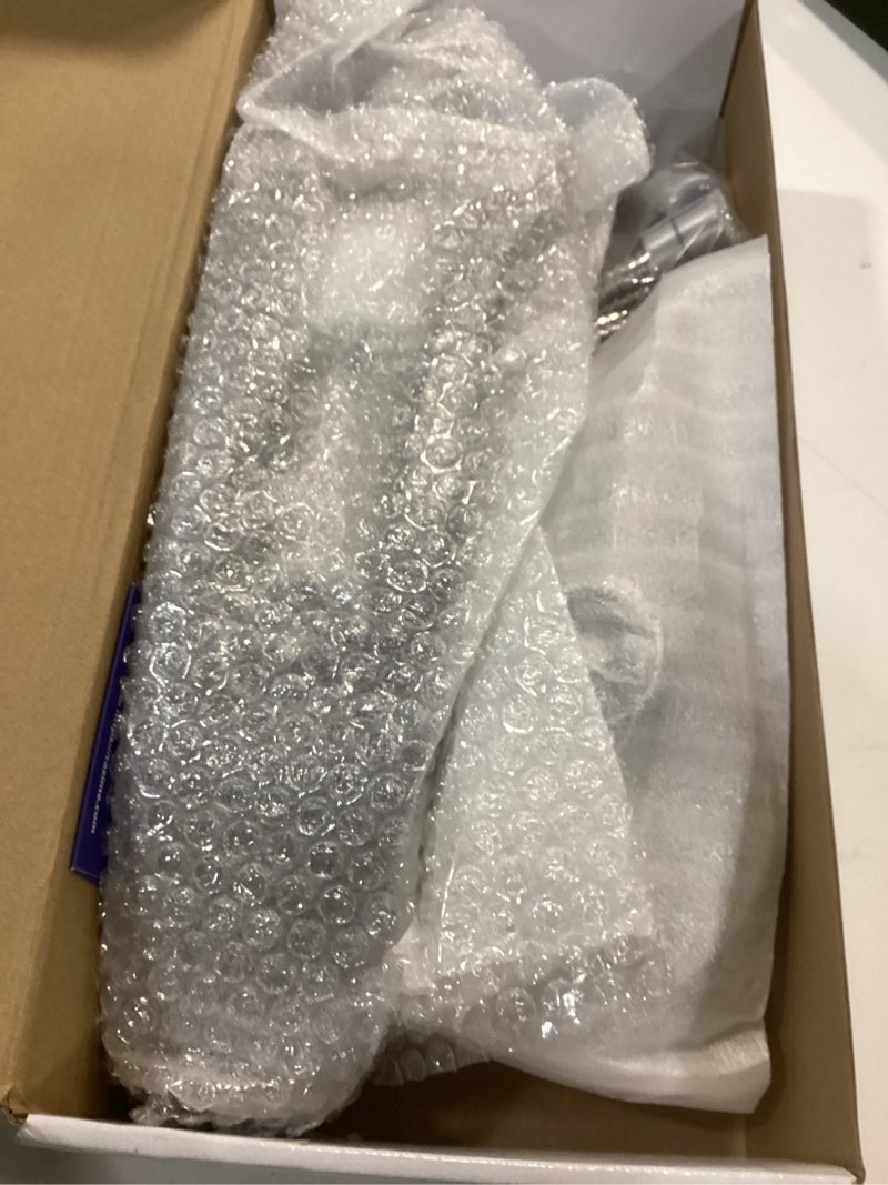 Condition photo showing New/Like New for rain shower head with handheld high pressure rainfall shower heads with handheld spray combo adjustable one-piece stand daul shower head built-in magnetic docking and power jets nickel