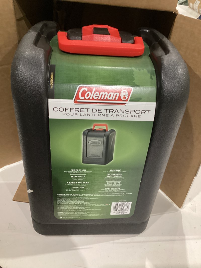 Condition photo showing Good Condition for coleman propane lantern carry case