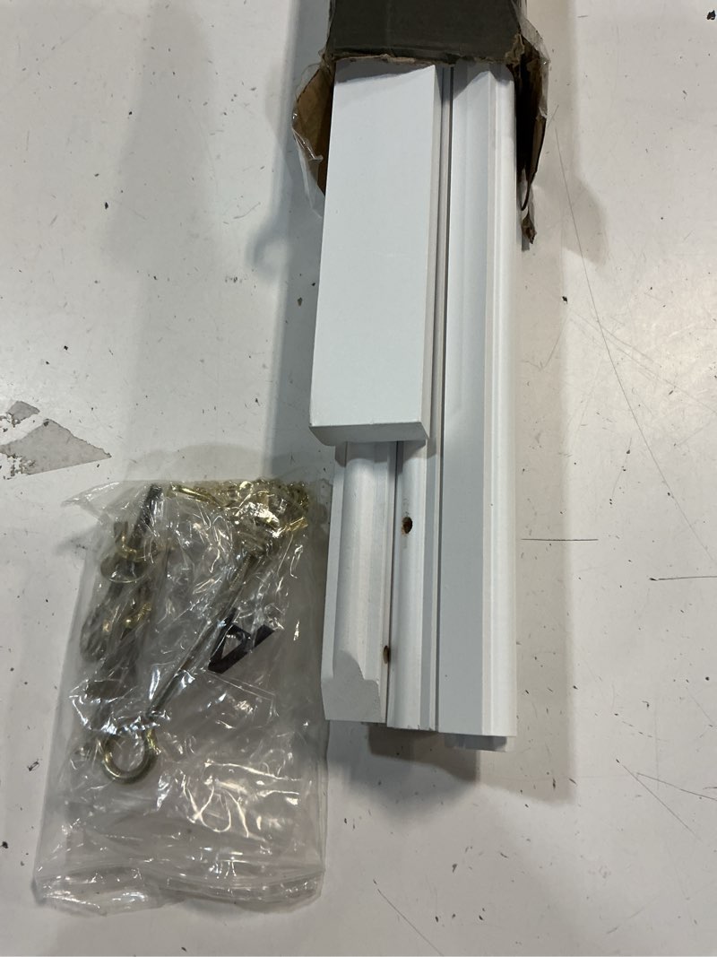 Condition photo showing Good Condition for viswin 63" white easel stand for wedding signs, adjustable wooden display easel with holder, tripod floor easel for welcome board, poster, picture, photos, paintings white 1 pcs