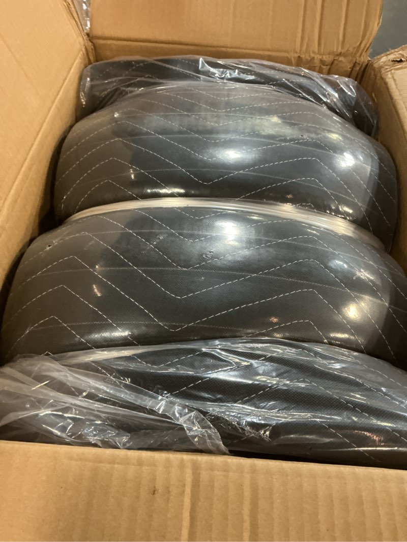 Condition photo showing As Is for Simpli-Magic Heavy Duty Padded Moving Blankets 72" x 40" – 12 Pack – Packing Blankets, Furniture Covers for Moving Standard Grade