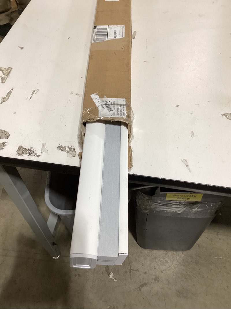 Condition photo showing Good Condition for joydeco no tools no drill window blinds for indoor windows, blackout shades cellular shades cordless, no drill blinds for windows, window shades for home, bedrooms, doors (white, 35" w x 64" h) white - no drill design 35"w x 64"h