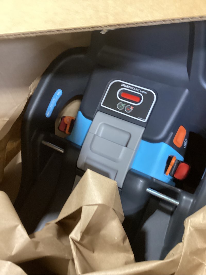 Condition photo showing Good Condition for uppababy extra aria car seat base/compatible with aria infant car seats/smartsecure installation with load leg