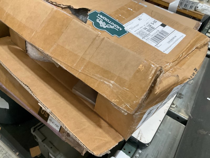 Condition photo showing As Is for mokitdora touring rear saddlebag bracket guard bars compatible with 2014-up harley street road glide electra glide road king, chrome