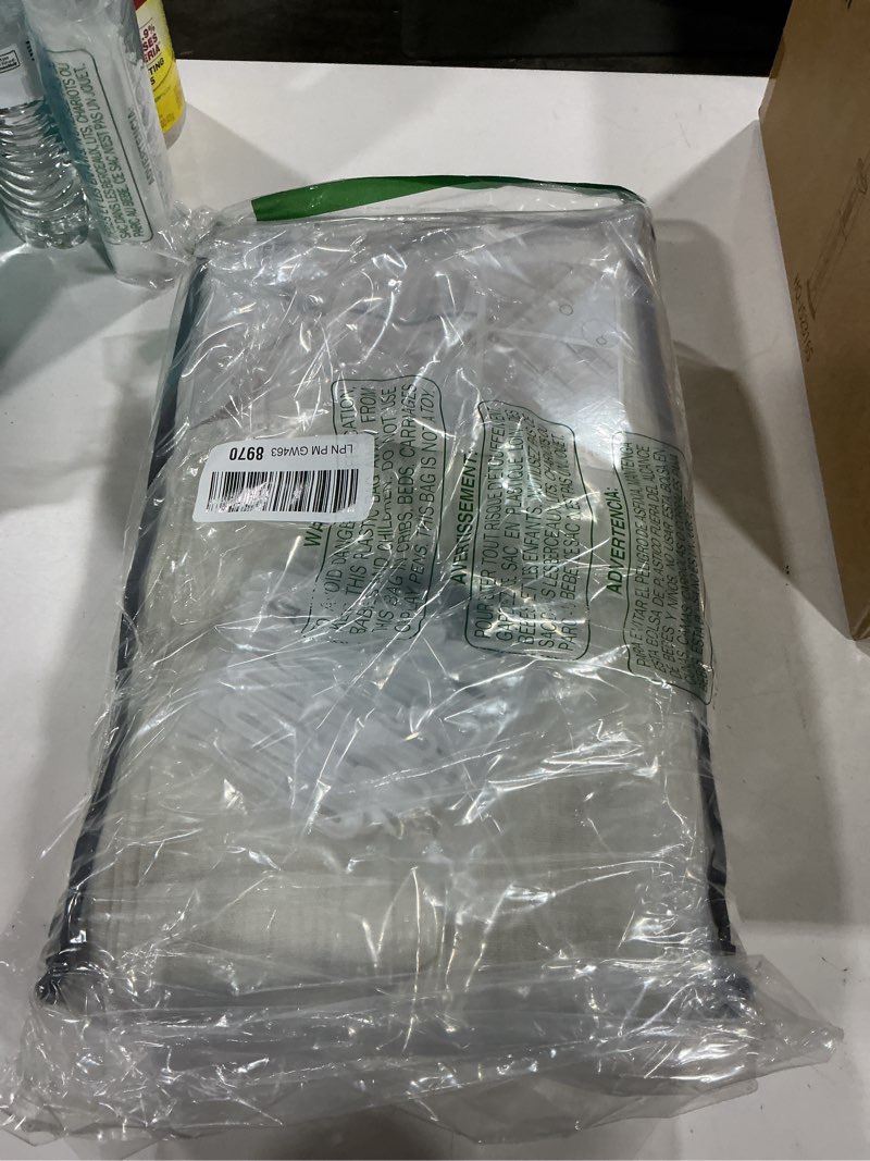 Condition photo showing Good Condition for pleated linen cream living room curtains 96 inches long 2 panels, memory trained light filtering semi sheer boho curtain 8ft length 50 inch wide privacy window drapes for living room with hook & rings cream 50"w x 96"l (pack of 2)