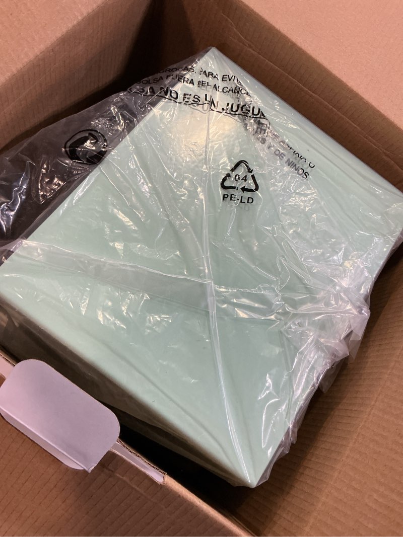 Condition photo showing Good Condition for DASH Mini Toaster Oven Cooker for Bread, Bagels, Cookies, Pizza, Paninis & More with Baking Tray, Rack, Auto Shut Off Feature - Aqua Aqua Cooker