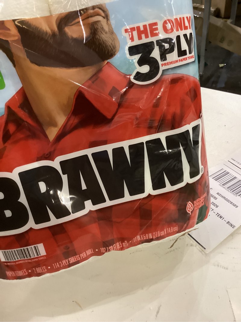 2 Pack Brawny paper towel