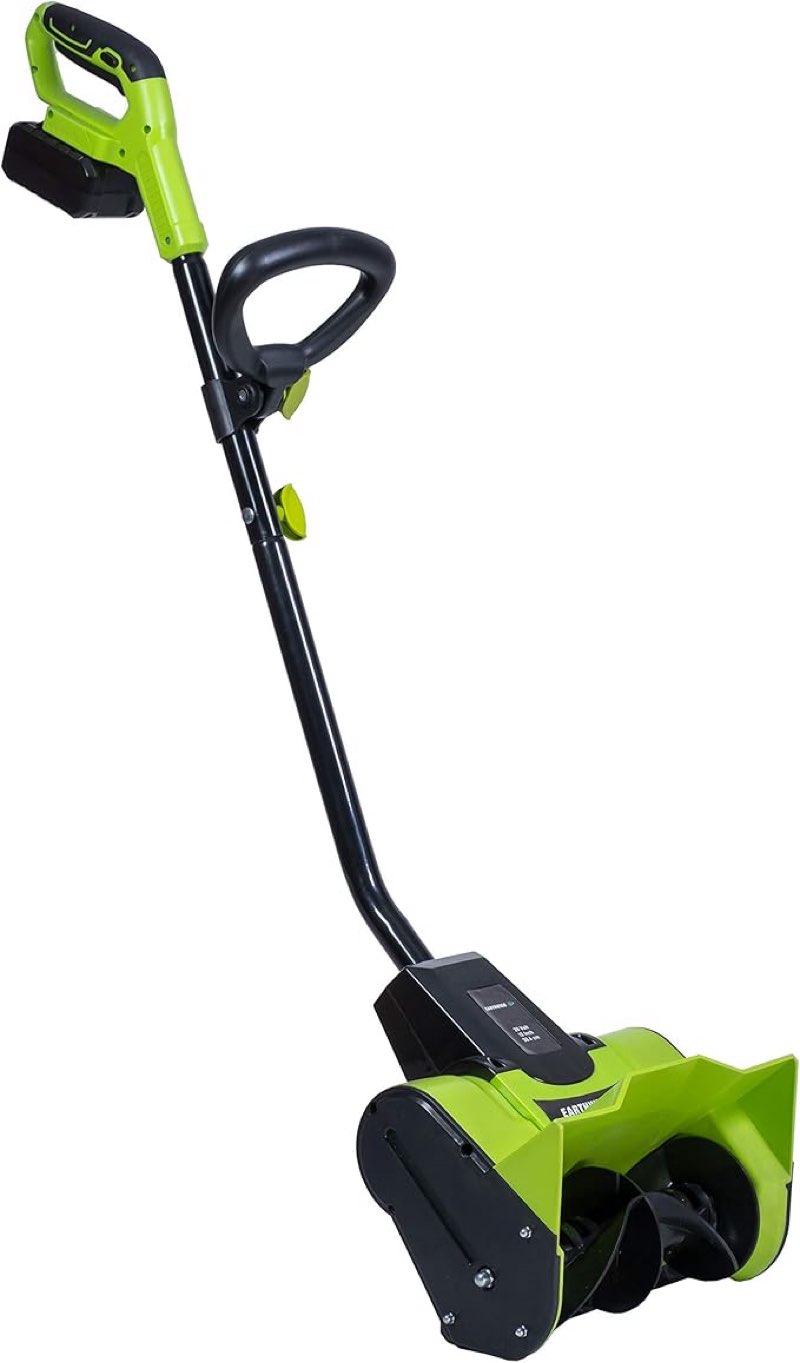 earthwise power tools by alm 20-volt 12-inch cordless electric snow thrower