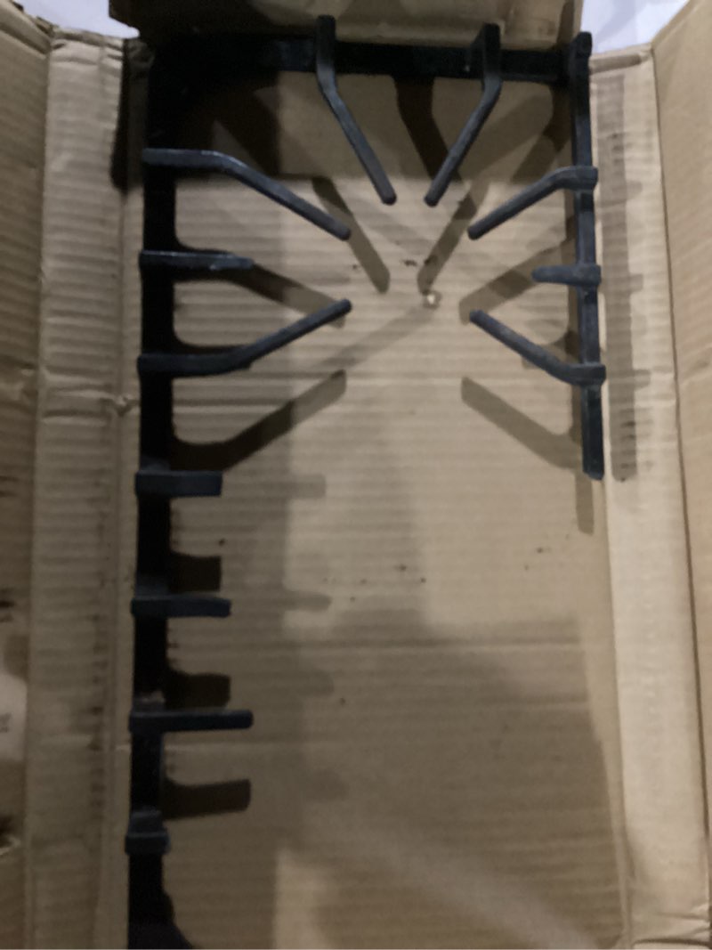 Condition photo showing As Is for Upgraded 807327101 Side Grate Replacement for Frigidaire Stove Parts 20 x 9.6 IN Cast Iron Grate Kenmore Gas Range Parts Surface Burner Grate Frigidaire Gas Cooktop Parts Cookware Accessories 807327101 Frigidaire Stove Grate