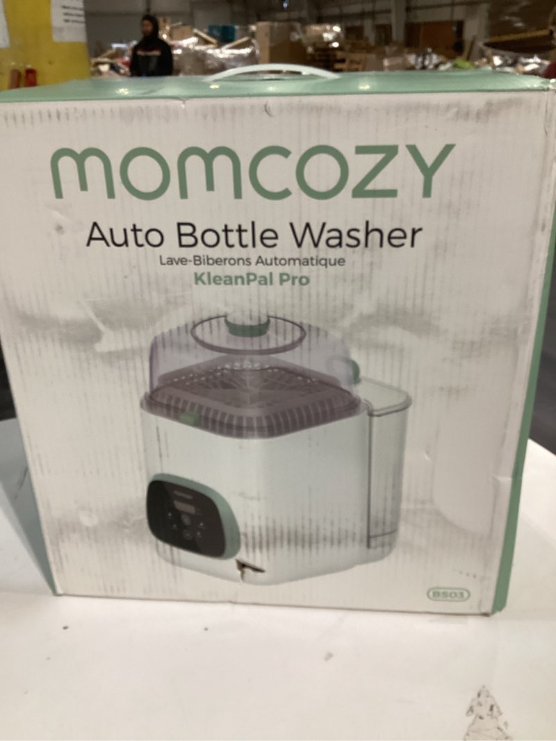 Momcozy KleanPal Pro Baby Bottle Washer, Sterilizer & Dryer - All-in-One Cleaning Machine for Bottles, Pump Parts & Baby Essentials - Time-Saving & Effortless Care