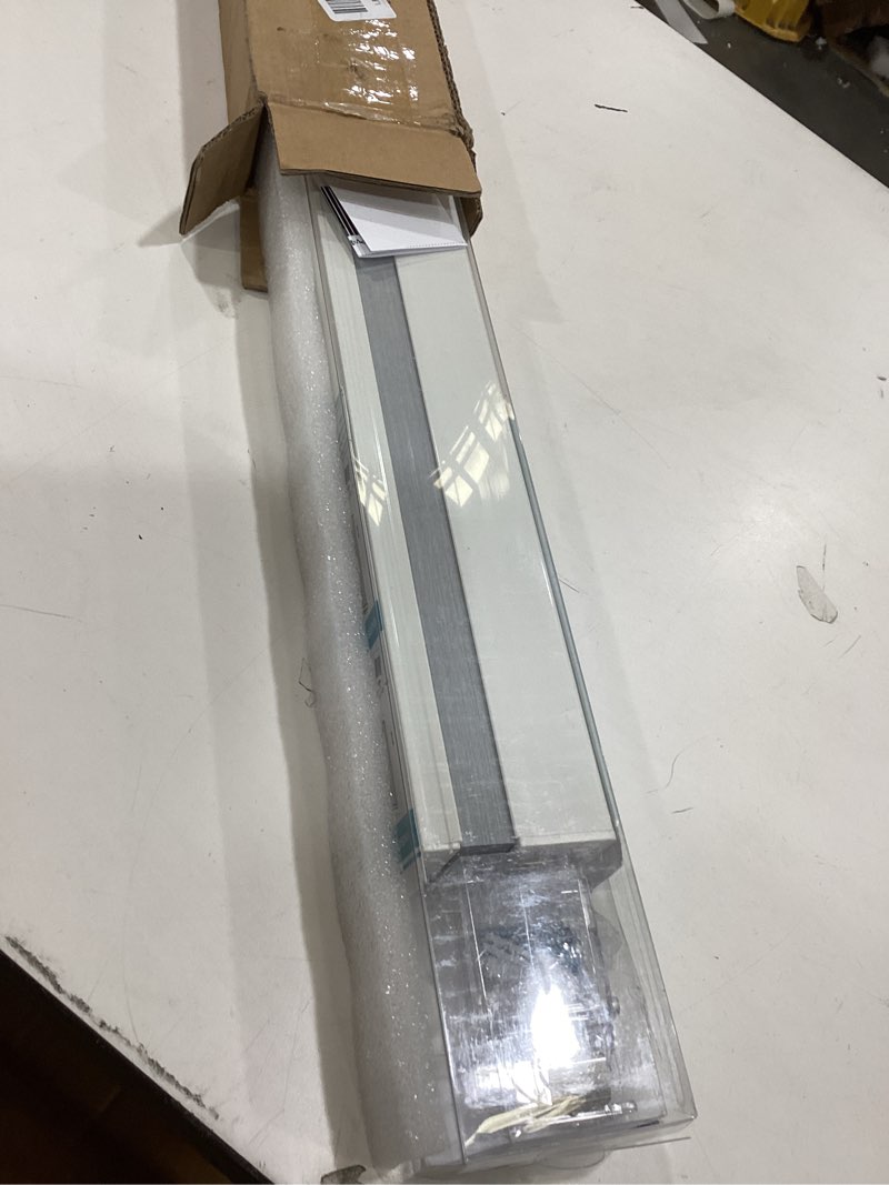 Condition photo showing Good Condition for changshade cordless cellular shades, blackout honeycomb shades for windows, pull down pleated blinds, easy to install for indoor windows and french doors,28" w x 50" h, white blackout white 28"w x 50"h