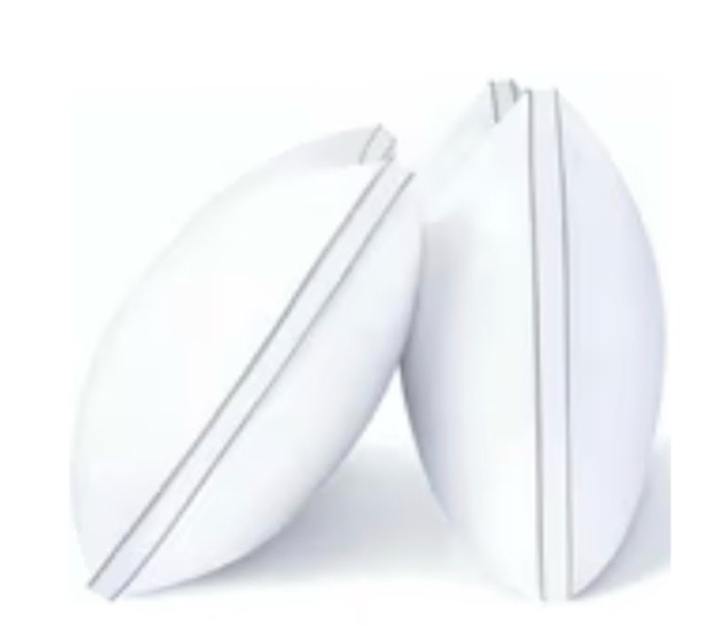 viewstar Pillows Queen Size Set of 2, Hotel Quality, Down Alternative Gusseted Bed Pillows for Side, Back, or Stomach Sleepers, White