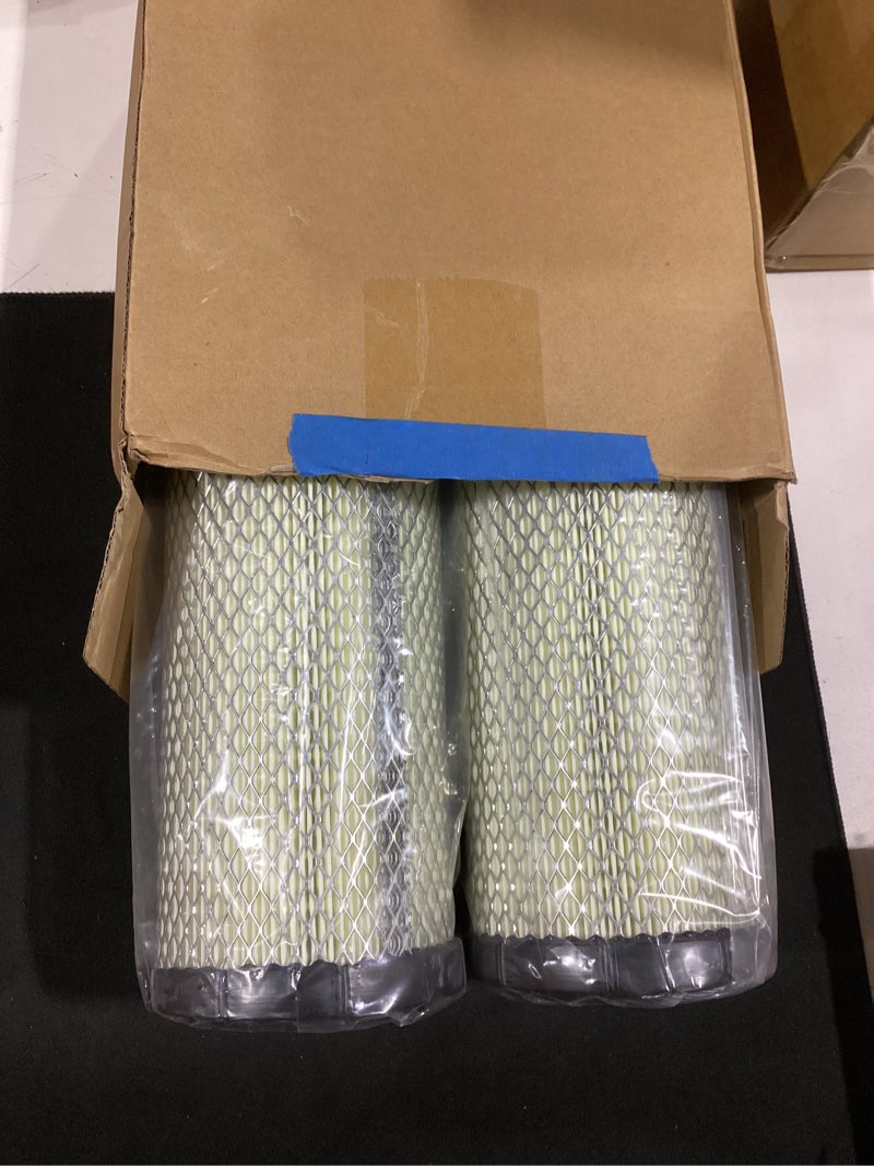 Condition photo showing New/Like New for 2 sets air filter for kawasaki 11013-7044 & 11013-7045 inner & outer, fit for kohler 25-083-01-s m131802 m131803?compatible with donaldson p822858&p821575