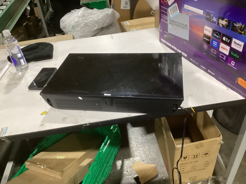 Condition photo showing As Is for Roku Smart TV 2025 – 24-Inch Select Series, 720p HD TV – Roku TV with Voice Remote – Flat Screen LED Television with Wi-Fi for Streaming Live Local News, Sports, Family Entertainment