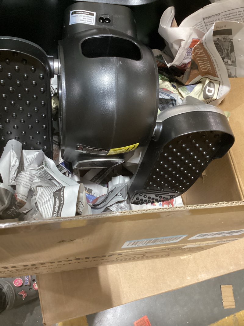 Condition photo showing As Is for Under Desk Elliptical Machine, Leg Exerciser as Seen on TV While Sitting for Senior with Remote Control, Portable & Quiet Pedal Exerciser with 12 Adjustable Speed