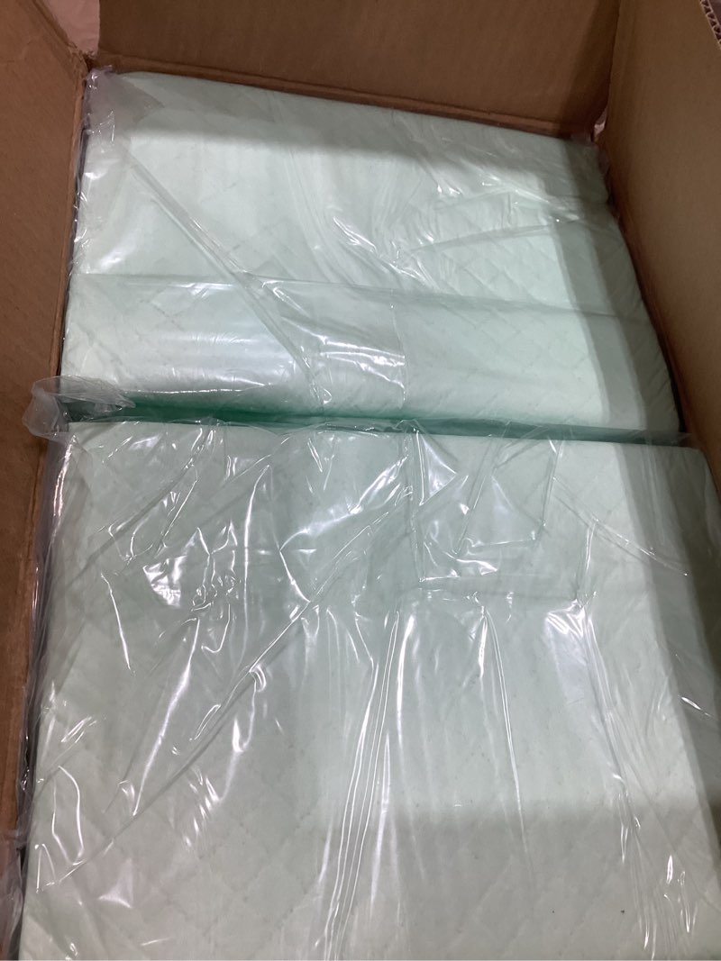 Condition photo showing New/Like New for Medline Super Absorbent Underpad, 36" x 36", 50 Count, Extra Large Disposable Incontinence Pads, Protective Bed Pads, Chucks, For Kids, Adults, Elderly, Furniture & Surface Protection Pee Pad 36 inches x 36 inches