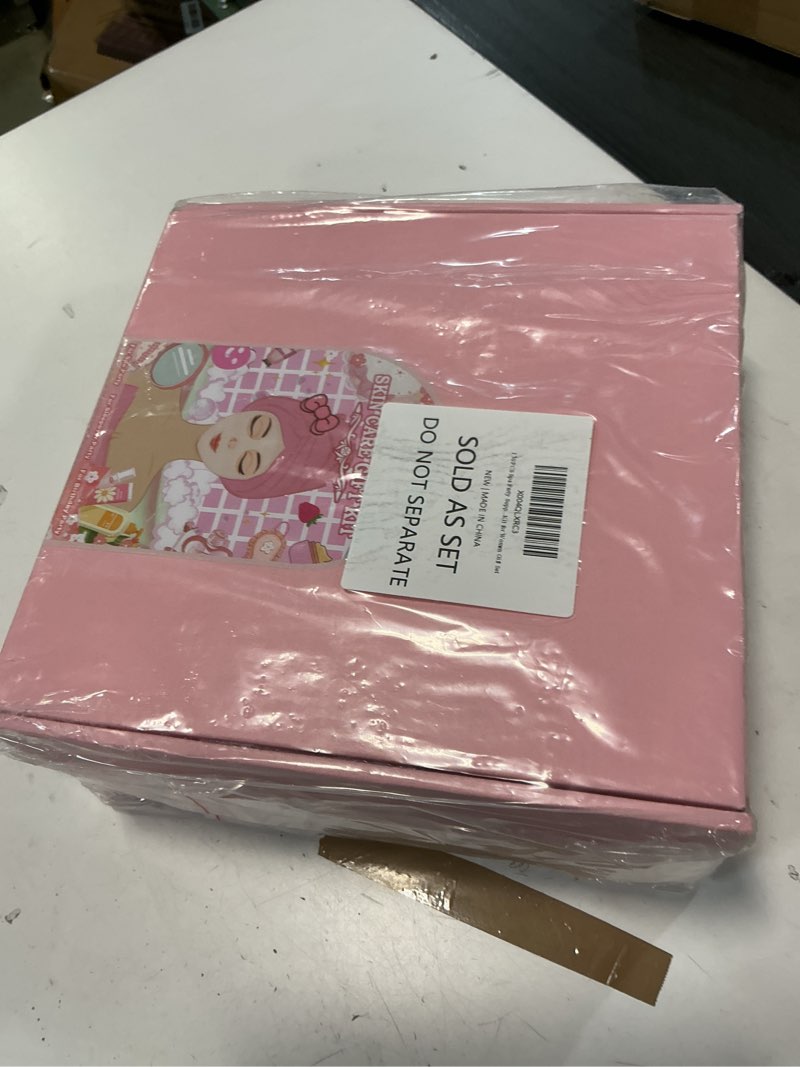 Condition photo showing New/Like New for 130PCS Spa Party Supplies for Girl, Spa Day Favors Essentials Include Face Masks Skincare, Games, Lip Balm, Under Eye Patches, Foot Bath Bomb, Birthday Sleepover Supplies Party Kit for Women Gift Set 1 Count (Pack of 130)