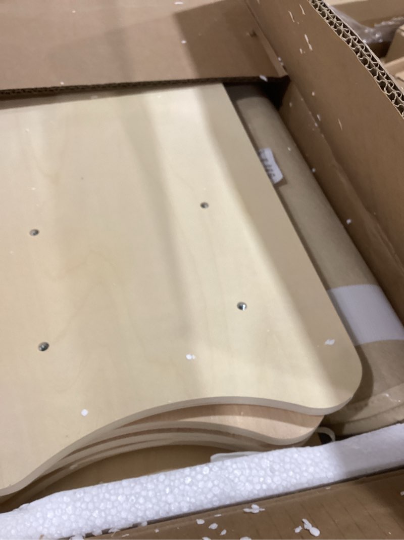 Condition photo showing As Is for MEWOOFUN Cat Tree Door Mounted Cat Climber, Cat Shelves Cat Ladder with Removable Soft Mat, 4-Levels Over Door Cat Climber for Indoor Cats (Wooden-67.2" H X 23.4" L X 8.4”W)