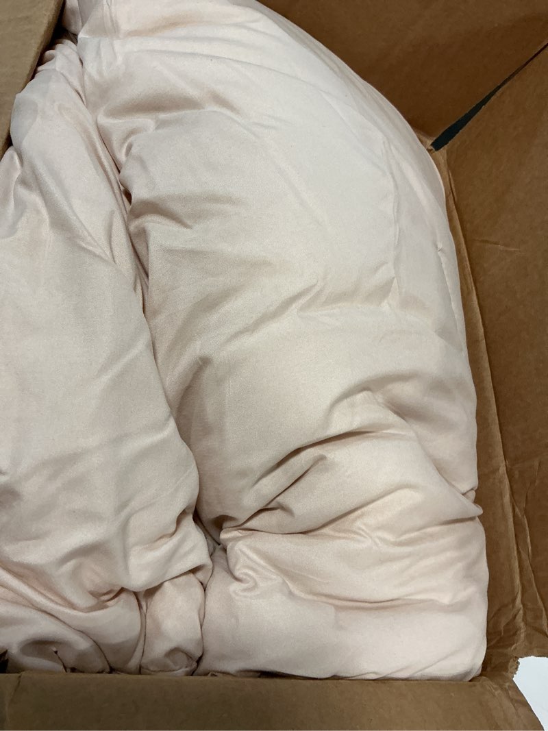 Condition photo showing Good Condition for muxhomo 7 pieces queen comforter set, soft bed in a bag queen size, all season bedding set with comforter, flat sheet, fitted sheet, pillowcases & shams, beige queen(88"x 88") 01 - beige