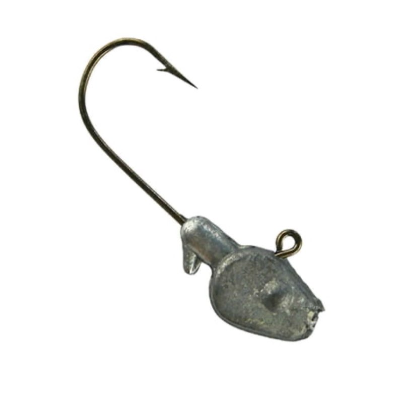 southern pro unpainted minnow head #4 hook 1/32 ounce