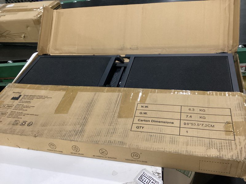 Condition photo showing Good Condition for 74" l x 20" w extra long dog ramp for car - wider portable pet ramp for large dogs, foldable dog car ramps for truck, suv, rv & bed, outdoor dogs ramps with non-slip mesh supports up to 250lbs, black