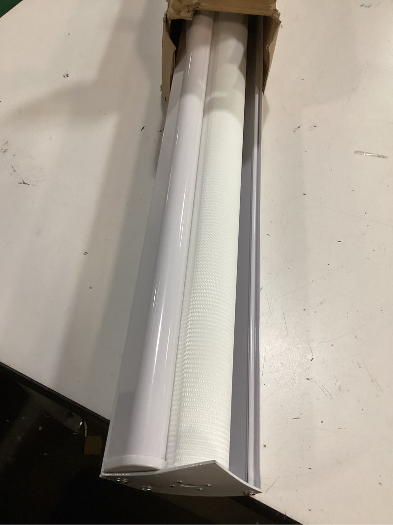 Condition photo showing Good Condition for cordless zebra blinds window blind zebra shade blinds for windows roller sheer shades privacy light filtering shades for home kitchen bathroom (width 42'' x height 72'' white) 42"w x 72"h cordless white