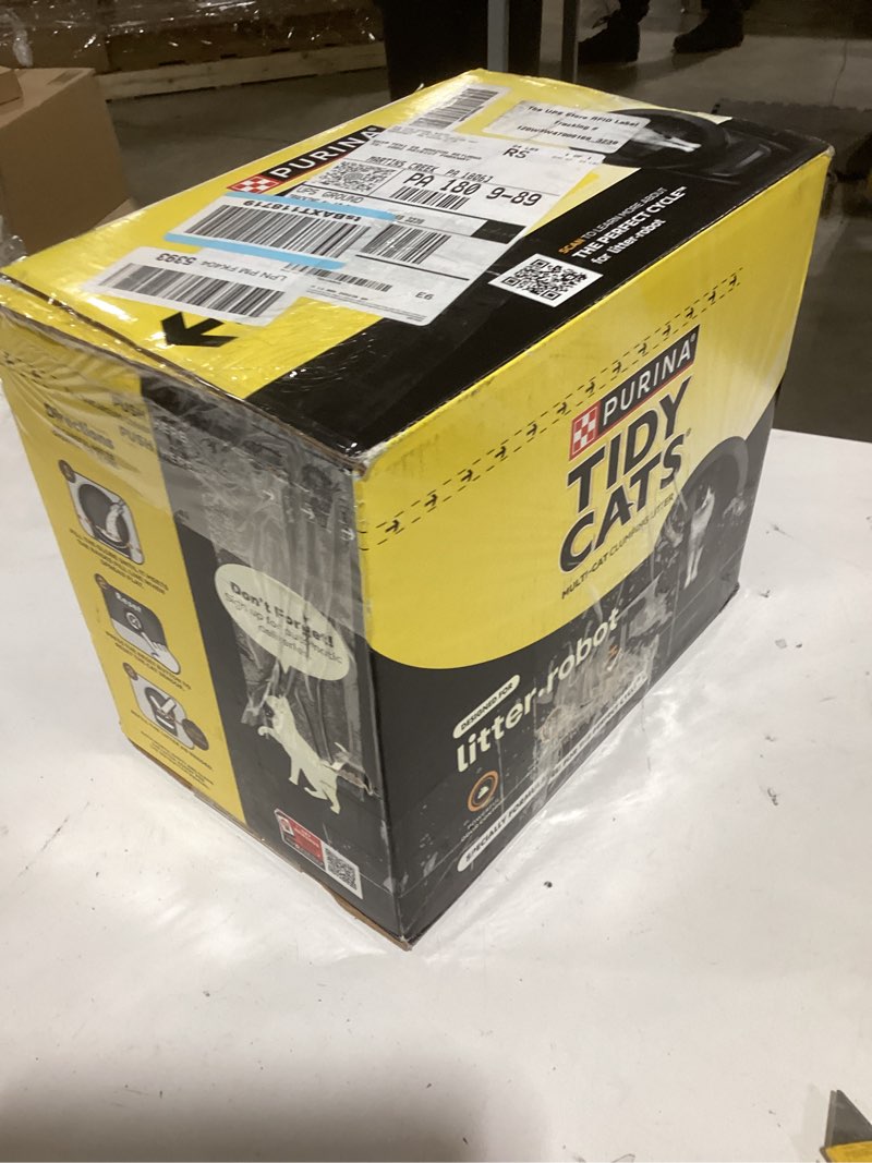 Condition photo showing As Is for Purina Tidy Cats Cat Litter for Litter-Robot Clumping Cat Litter Odor Control Formula - 22 lb. Box