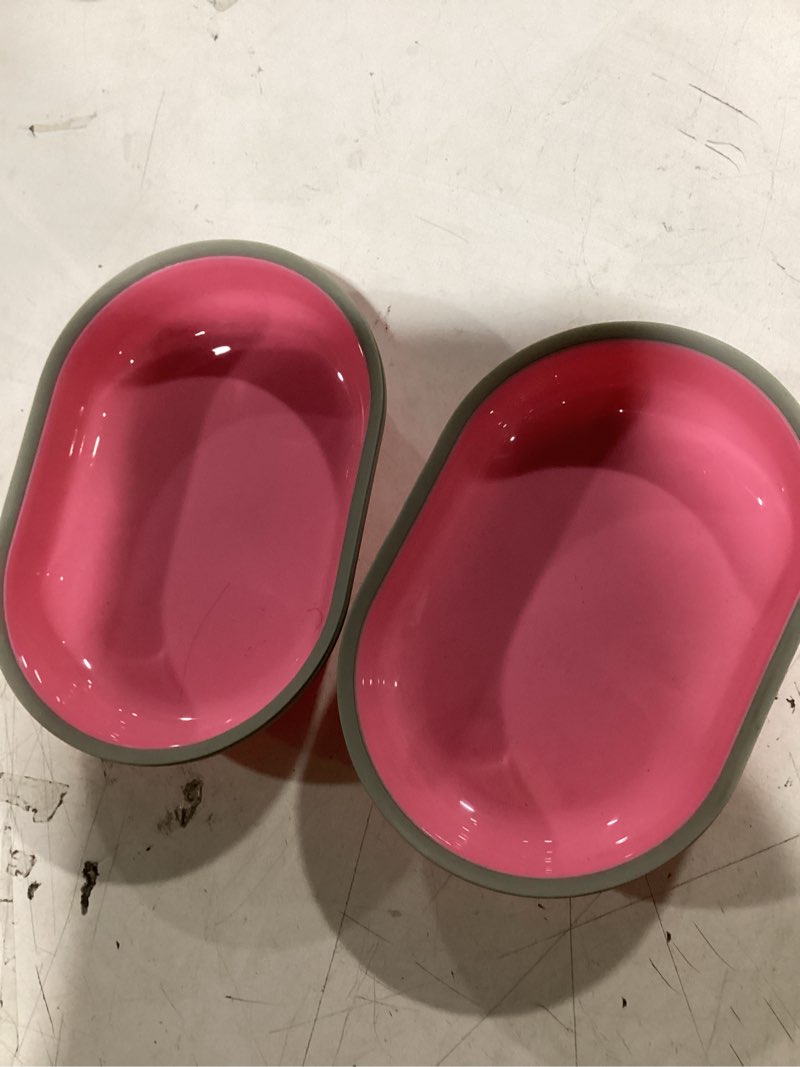 Condition photo showing New/Like New for surefeed feeder bowl pink (2pk)