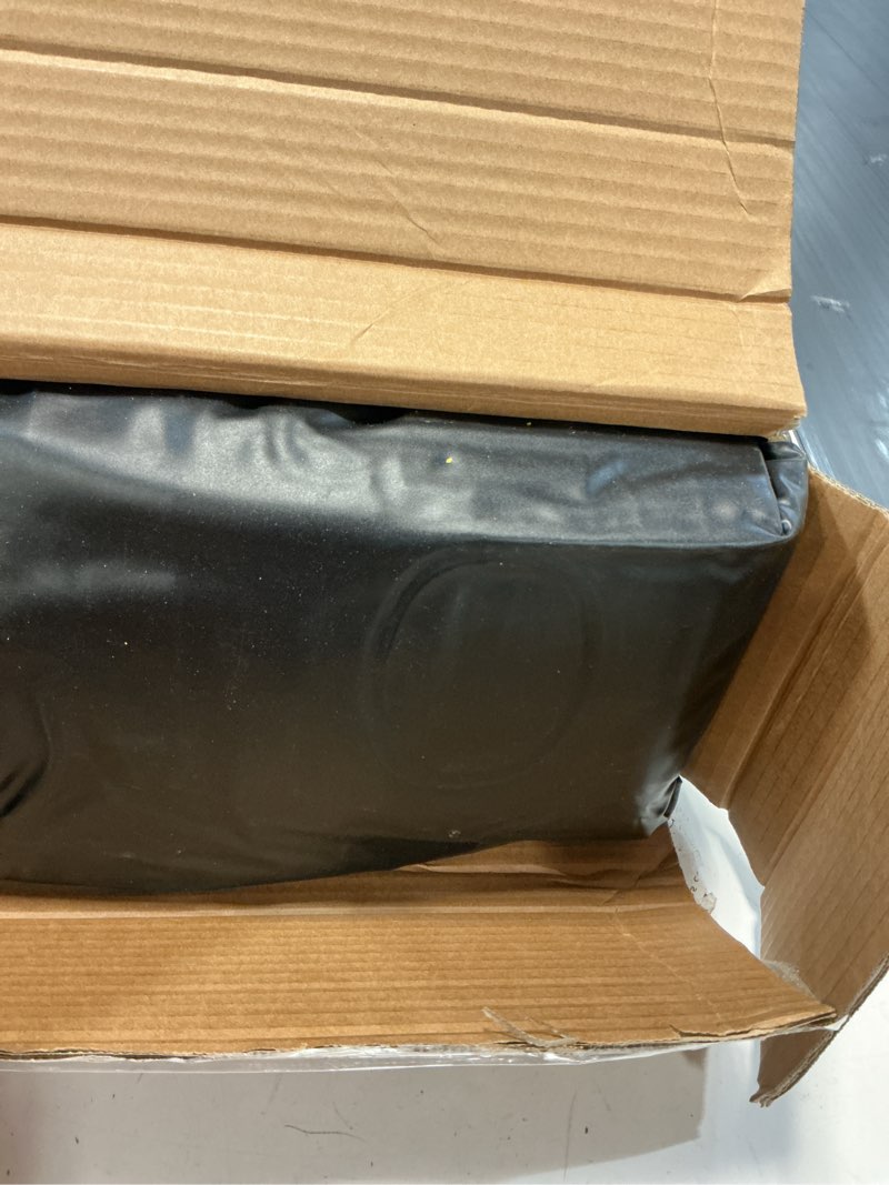 Condition photo showing As Is for King Koil Luxury Air Mattress Queen with Built in Pump, Integrated Premium Pillow Inflatable Airbed for Guests, Camping & Home (Manufacturer Warranty) Black Queen 20"