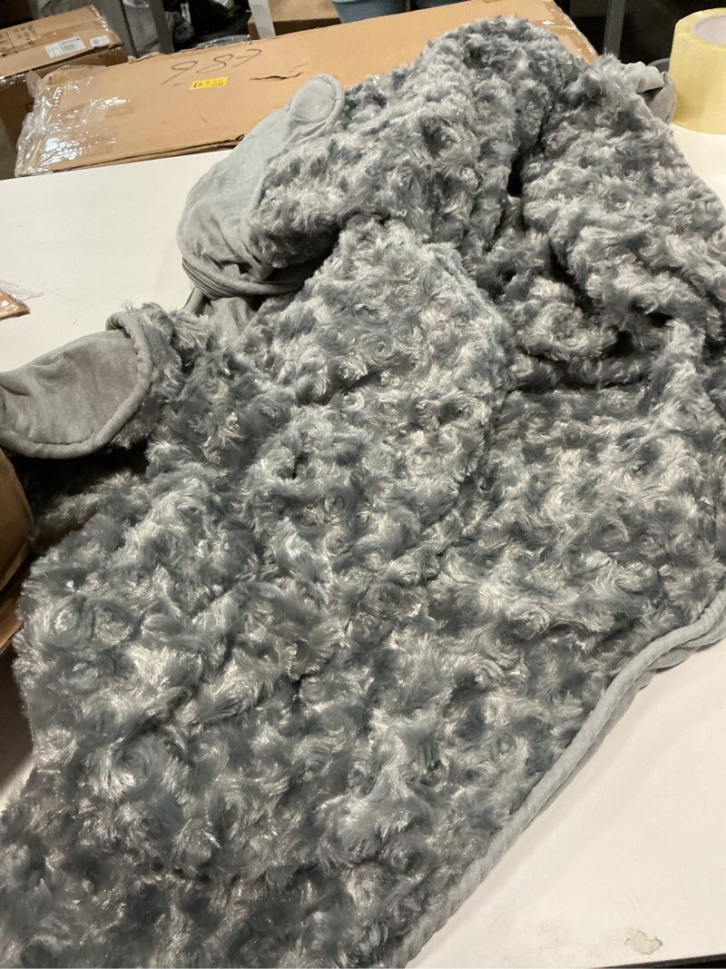 Condition photo showing As Is for BFPETHOME Dog Beds for Large Dogs, Orthopedic Dog Bed for Medium Large Dogs,Big Waterproof Couch Pet Bed with Removable Washable Cover 36"L x 27"W x 6.5"Th Grey