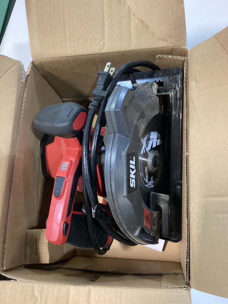 Condition photo showing As Is for skil 15-amp 7-1/4-in corded circular saw
