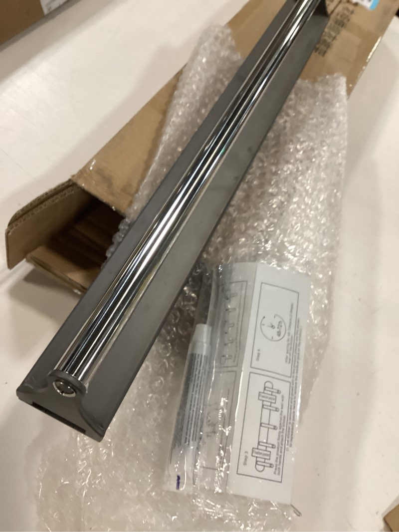 Condition photo showing Good Condition for Adjustable Double-Rail Pull Out Clothes Hanger Rod with Thick Steel - Wardrobe Clothing Rail Hanger Rack Bar for Pants and Clothes (18.1 inch) Double Track 18.1 Inch