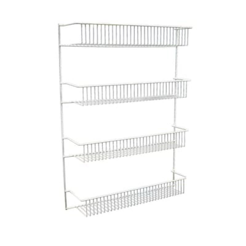 style selections coated wire shelf
